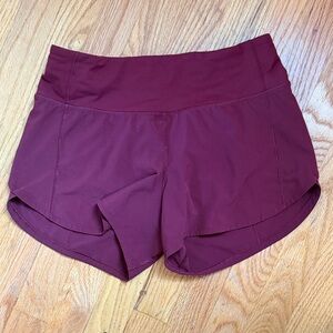 Lululemon Speed Up High-Rise Shorts 4”